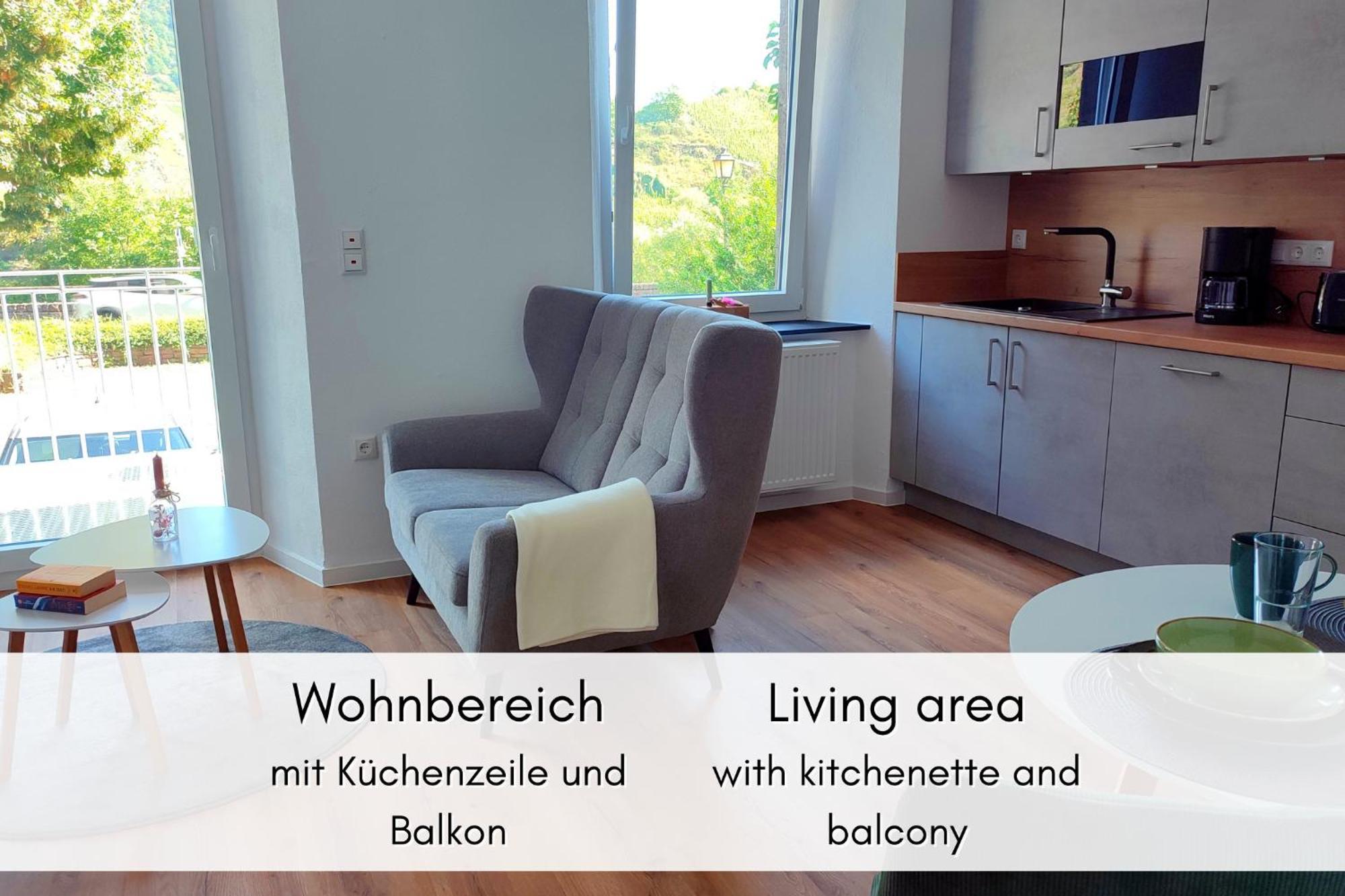 Апартаменты Winzerhaus Am Calmont - Moselidyll Im Winzerhaus Бремм Экстерьер фото