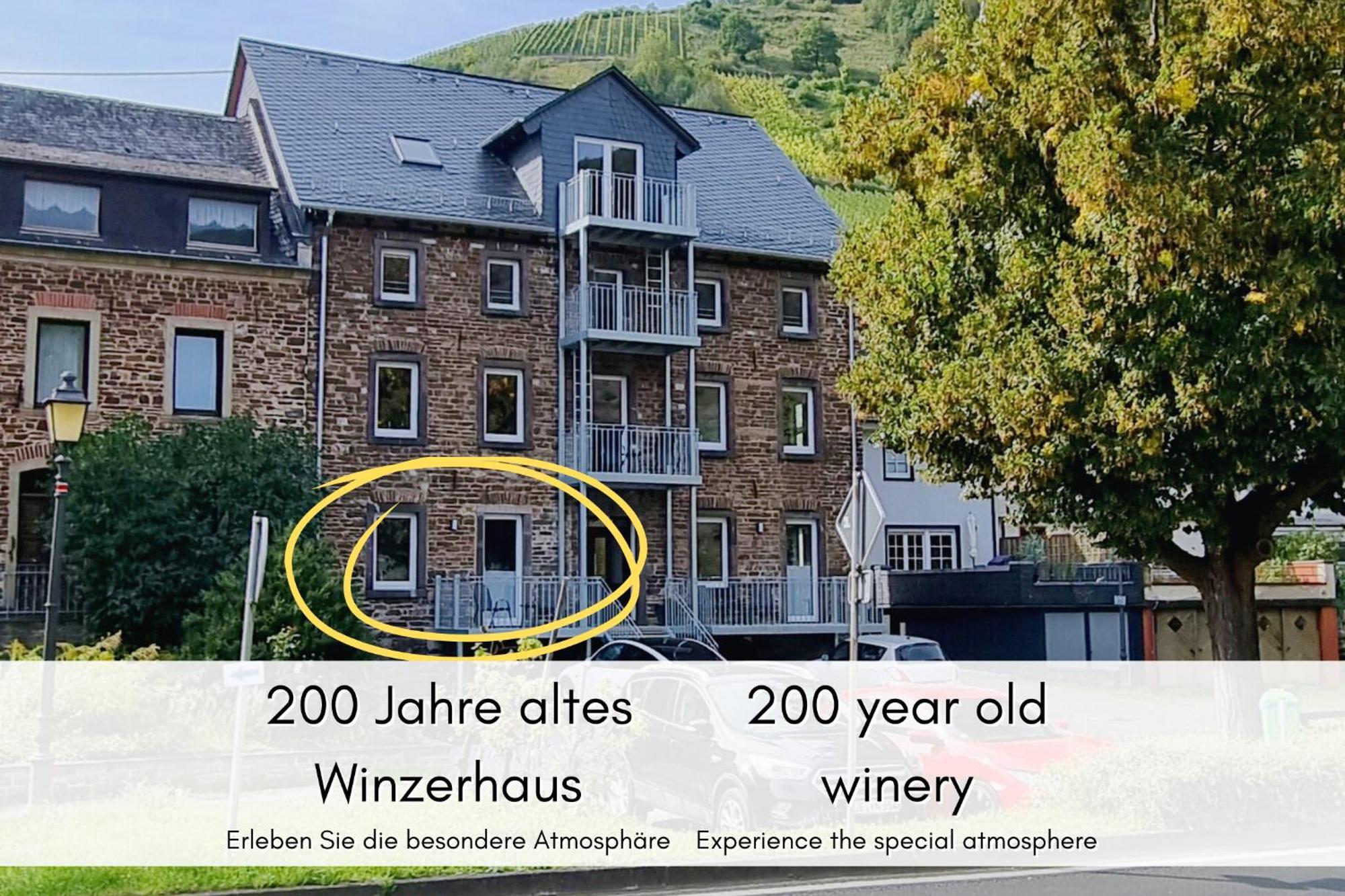 Апартаменты Winzerhaus Am Calmont - Moselidyll Im Winzerhaus Бремм Экстерьер фото